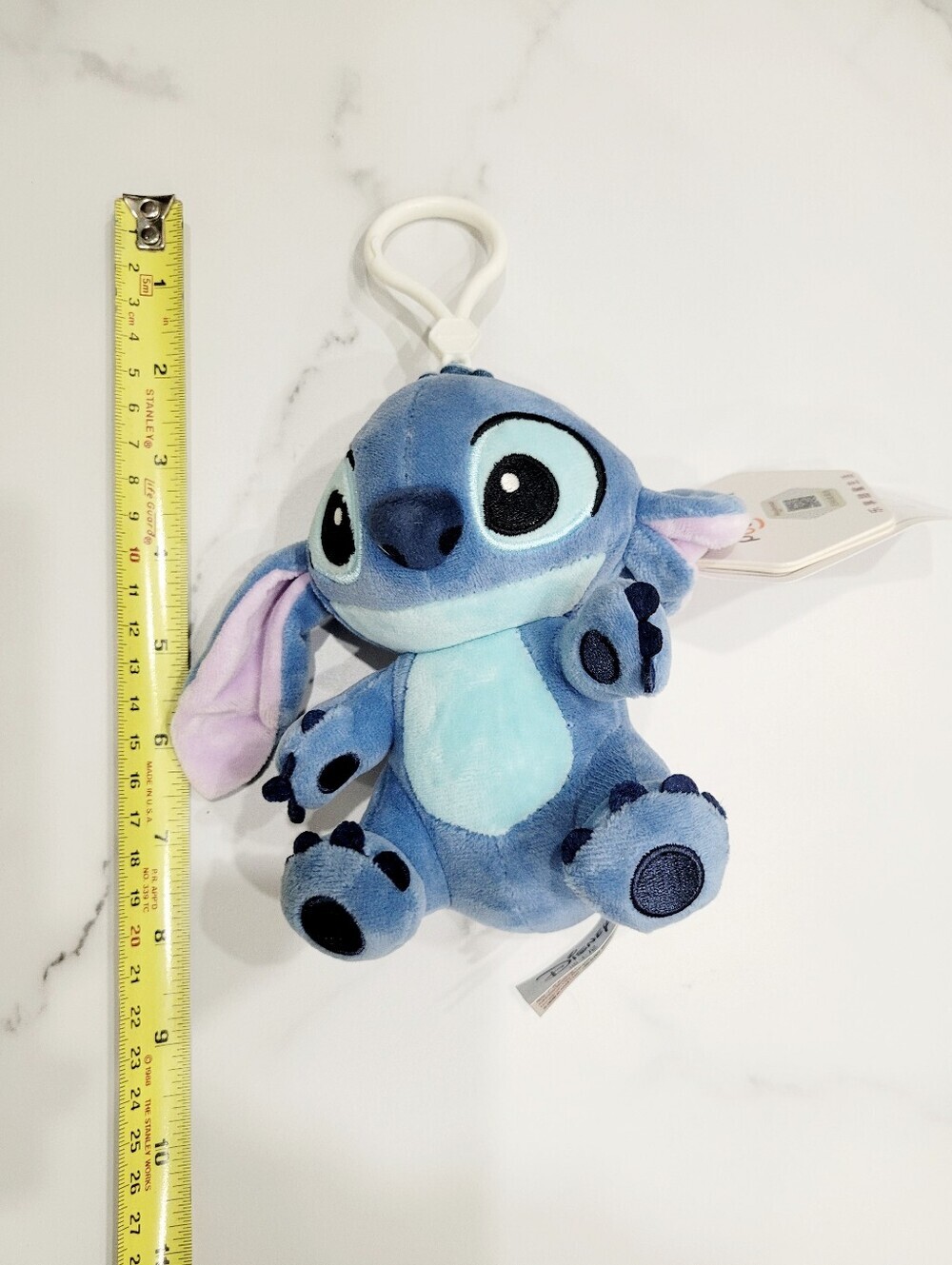 Brand New Disney Stitch Classic Plush Keychain - Picture 8 of 8